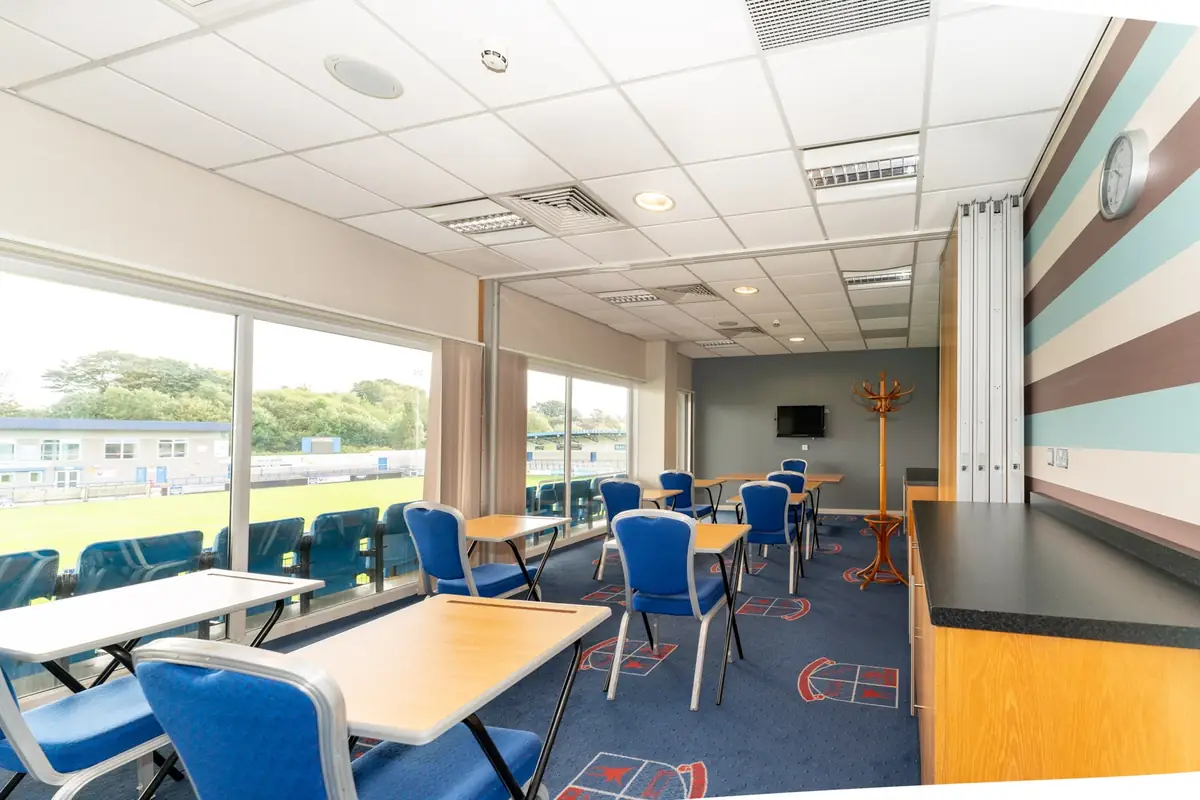 Saxton & Ferriday event space at The West Stand, Telford
