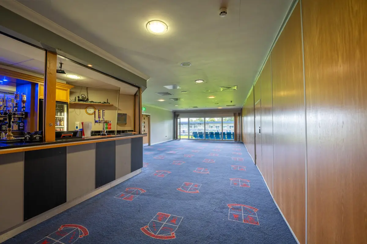Ercall event space at The West Stand, Telford