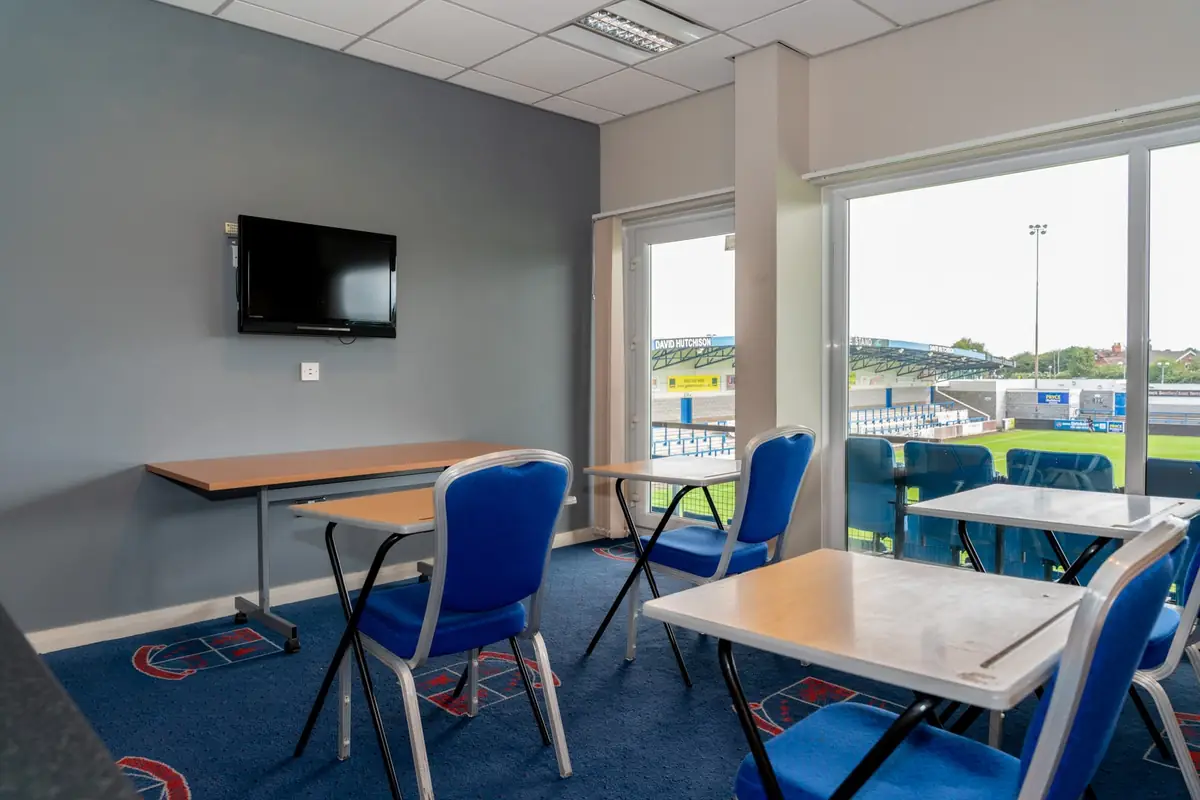 Saxton event space at The West Stand, Telford