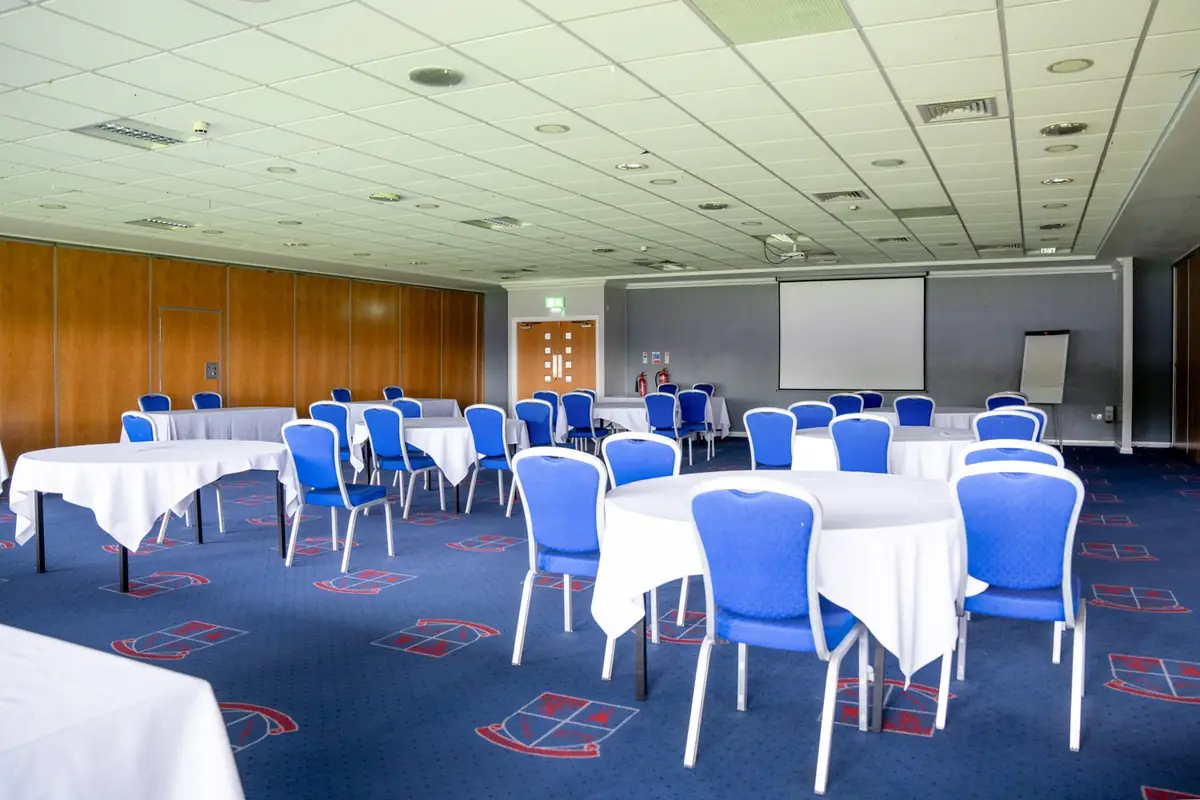Wellington event space at The West Stand, Telford