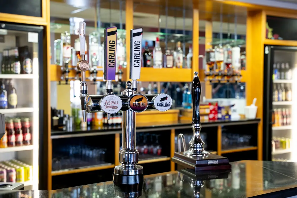 Win's Bar, one of the on-site facilities at The West Stand